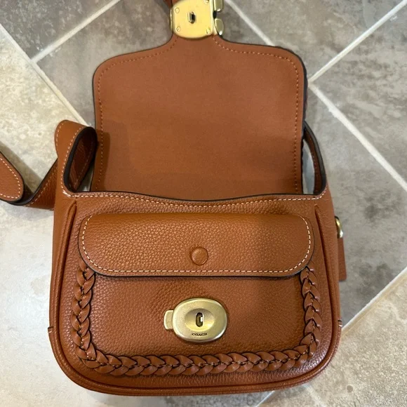 Coach Tan Crossbody Bag - Picture 8 of 10